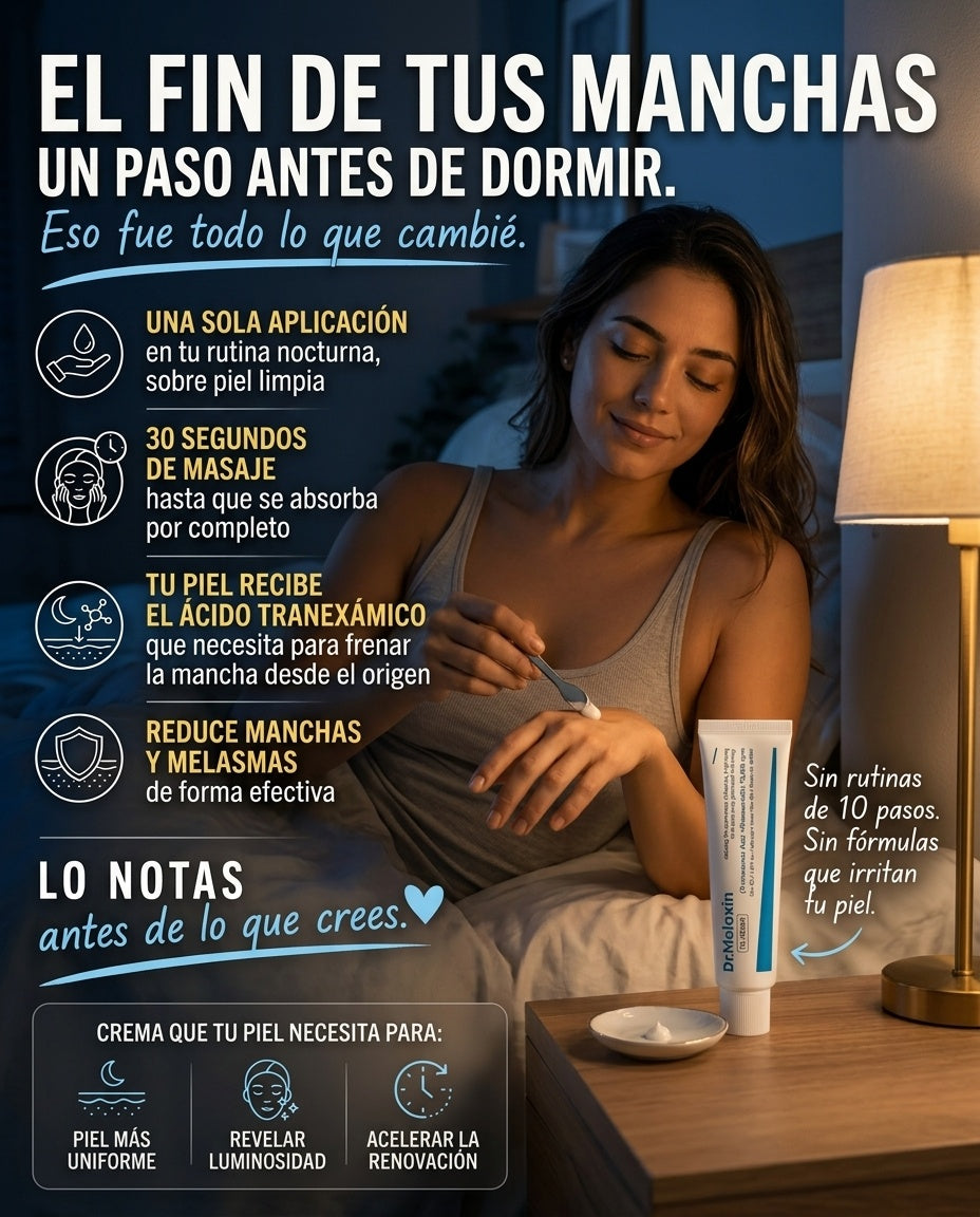 Dr Melaxin: Crema Antimanchas que Elimina el Melasma de Raíz