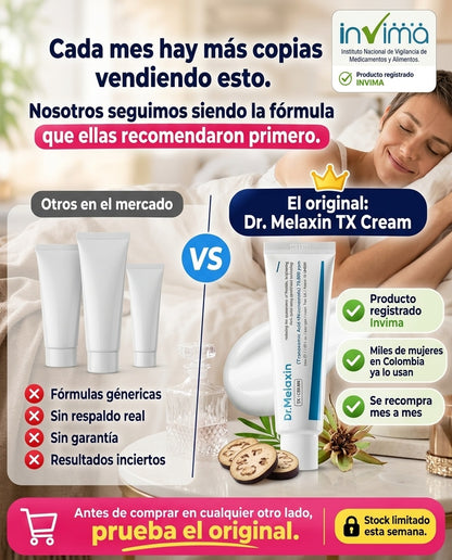 Dr Melaxin: Crema Antimanchas que Elimina el Melasma de Raíz