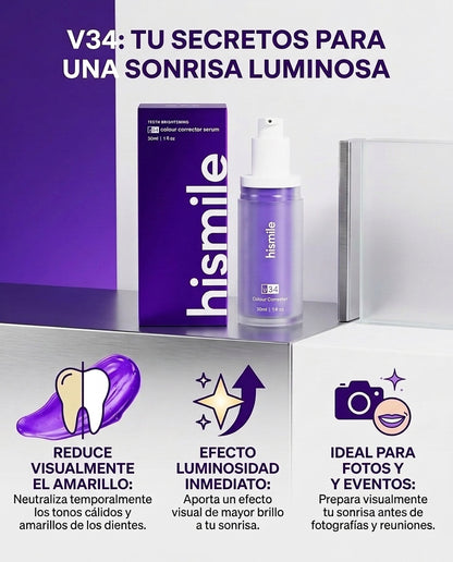 Beneficios de Hismile V34